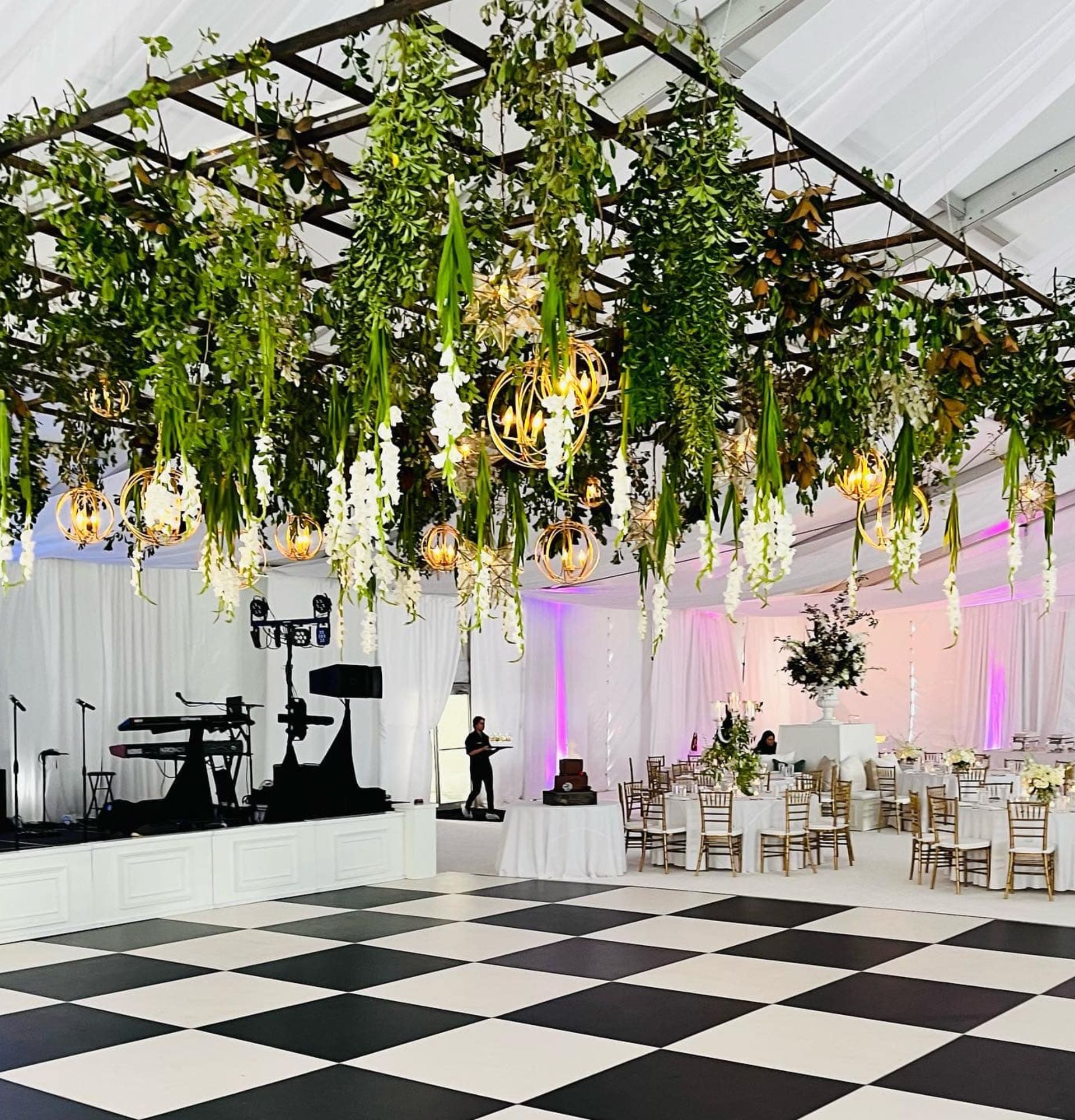 Church Events covered venue layout in Augusta, GA