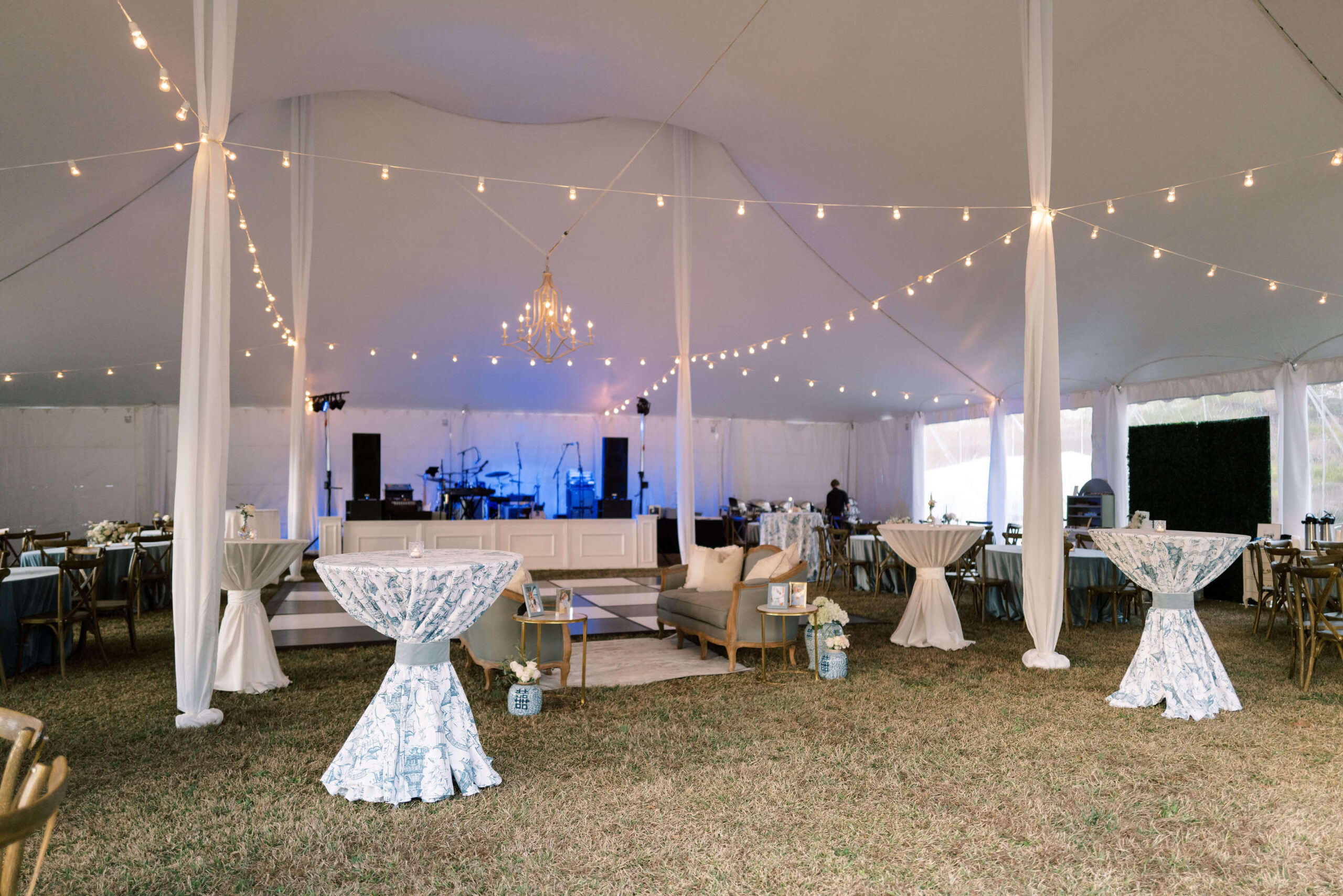 Wedding & Special Events tent setup in Macon, GA