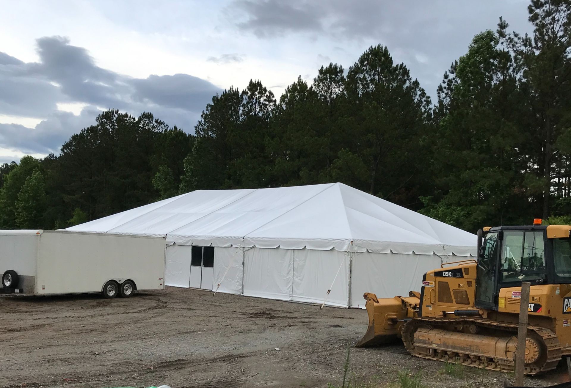 long term tent cover for refinery shutdown project