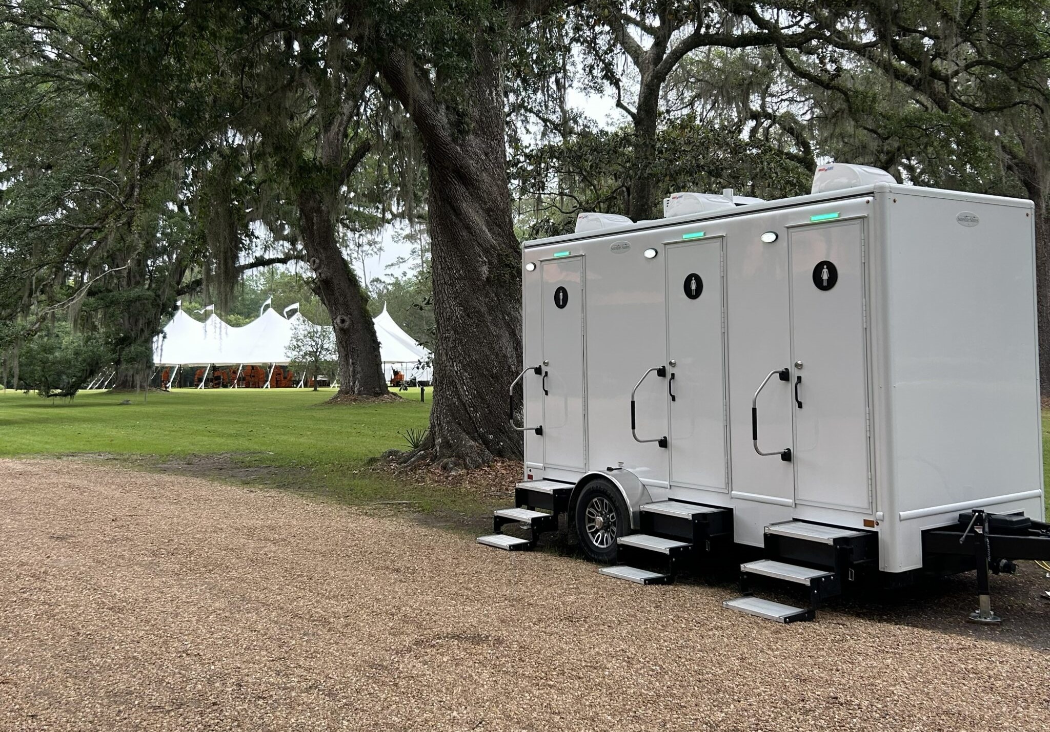 Luxury Restroom Trailer Rental in Georgia